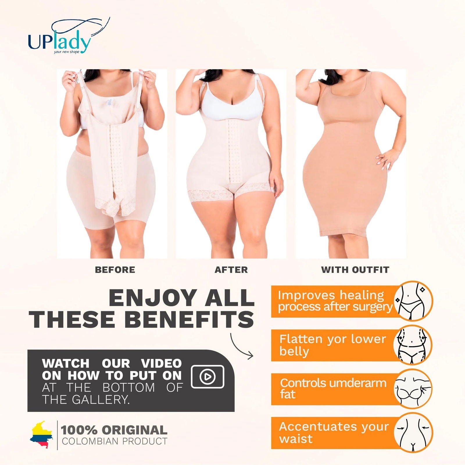 UpLady F-6153 - DHH Shapewear
