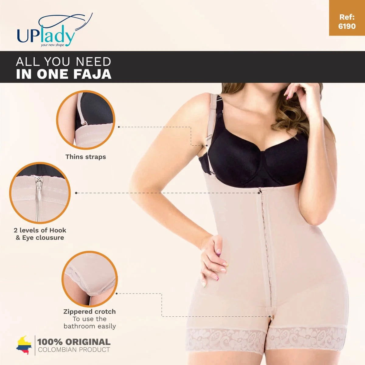 UpLady F-6190 - DHH Shapewear