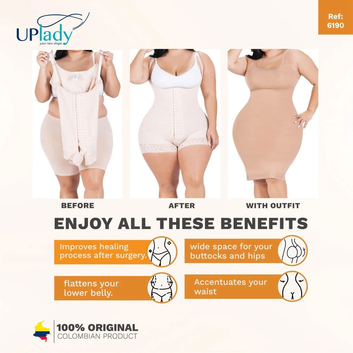 UpLady F-6190 - DHH Shapewear