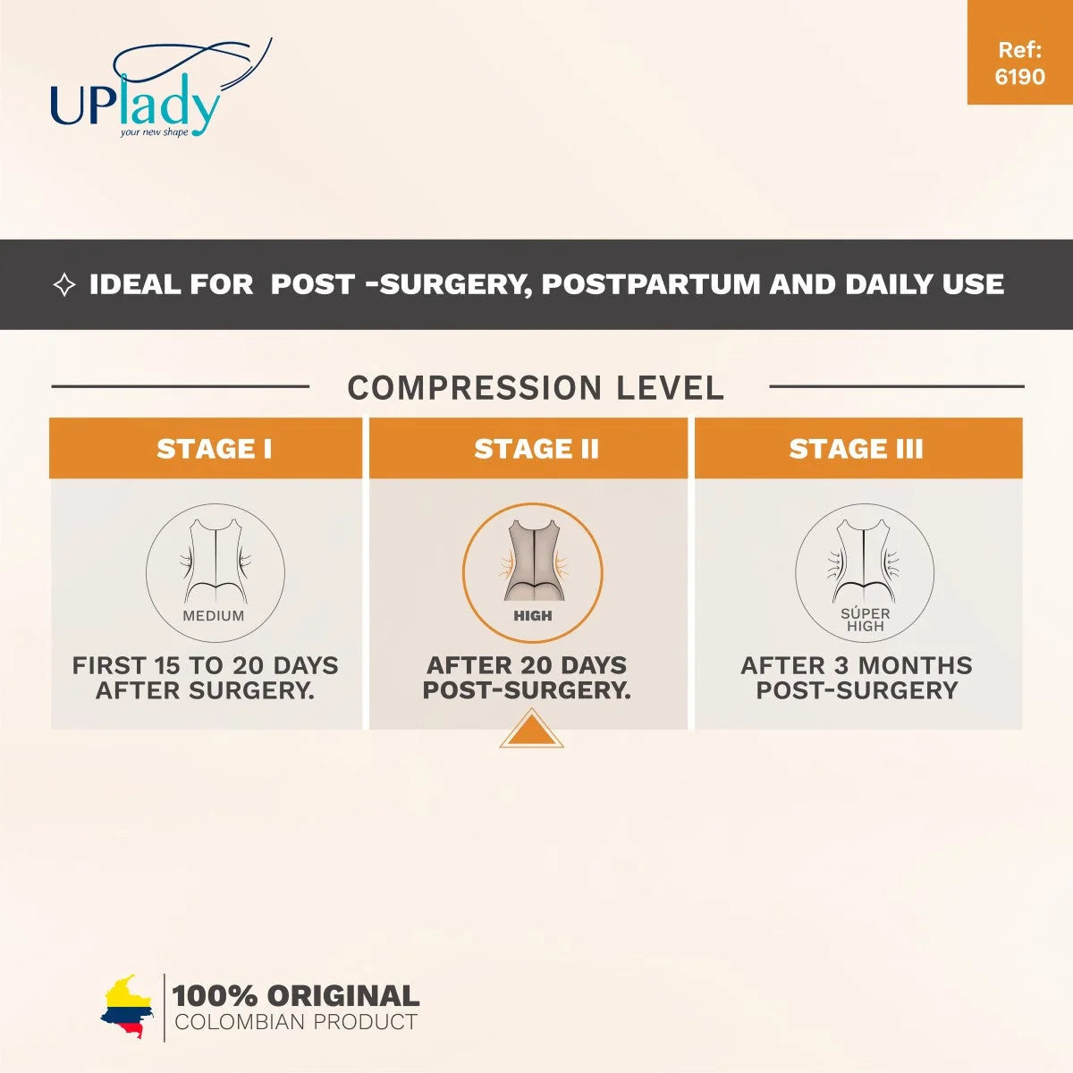 UpLady F-6190 - DHH Shapewear