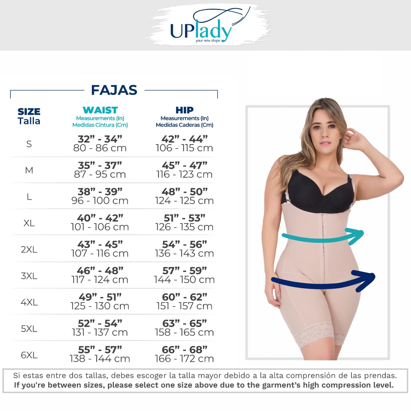 UpLady F-6259 - DHH Shapewear